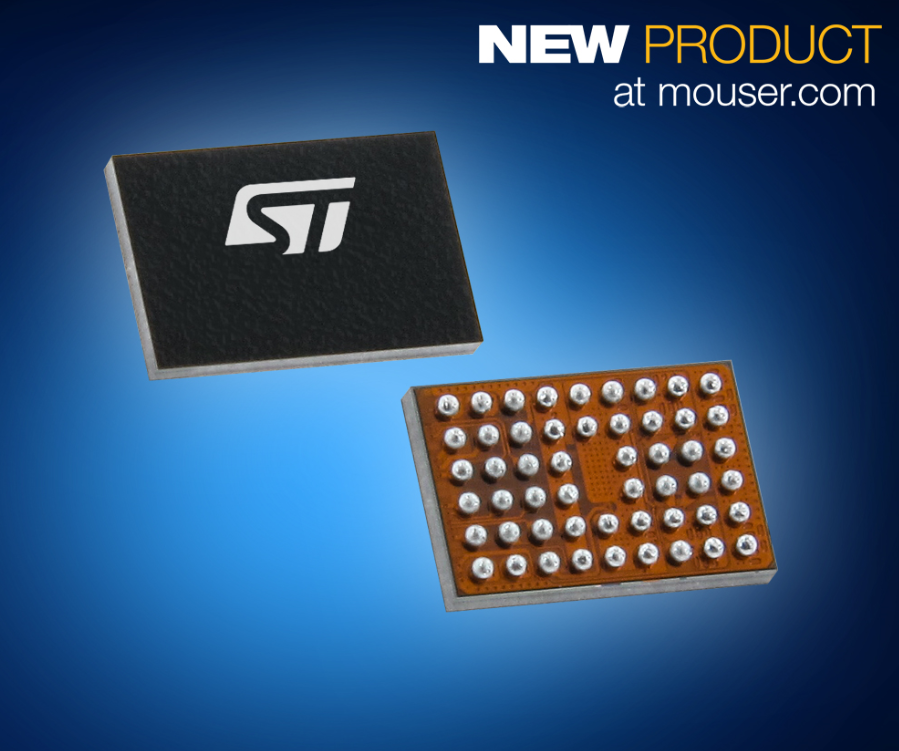 STMicroelectronics STWLC33感应式功率接收器在贸泽开售