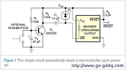 上电时实现延时系统复位的IC