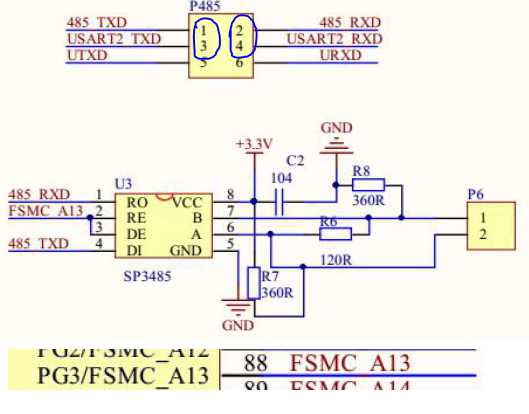 基于STM32F103的485通讯