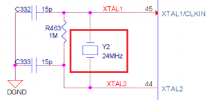 Tiny4412 clock input