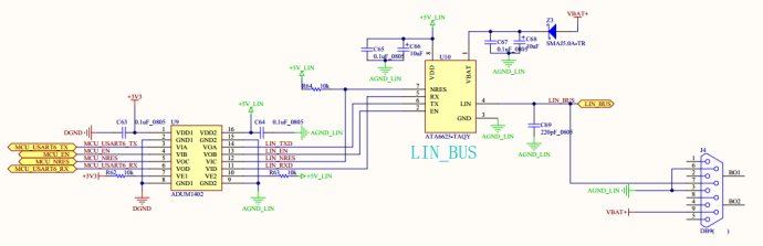 [原创]STM32F4的USART6的LIN2.0和汽车Window <wbr>Lifter <wbr>driver通信