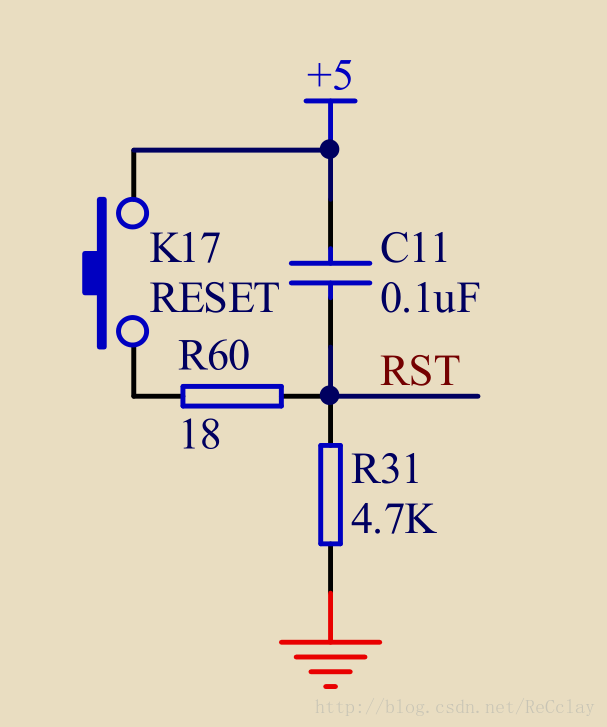 单片机复位电路
