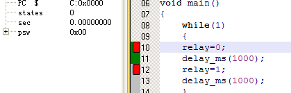 keil 软件调试延时时间的详细步骤