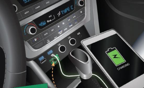 汽车USB Type-C电源解决方案: 1平方英寸的45 W、2 MHz降压-升压控制器