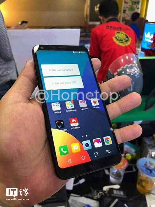 ▲此前爆料的LG Q9真机图