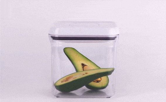 未真空处理VS真空处理的牛油果