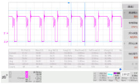说明: 图1 稳态工作时MOS管电压波形.wmf