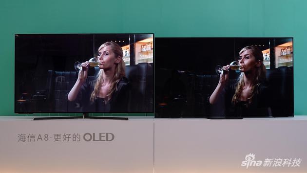 即将在AWE上发布的新品OLED电视产品A8