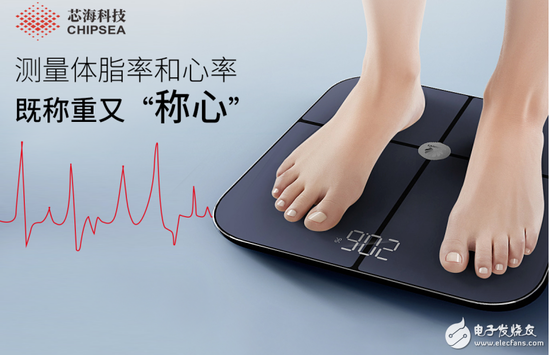 一个动作完成心率+体脂检测