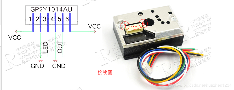 GP2Y10驱动含PM2.5和AQI（STM32）