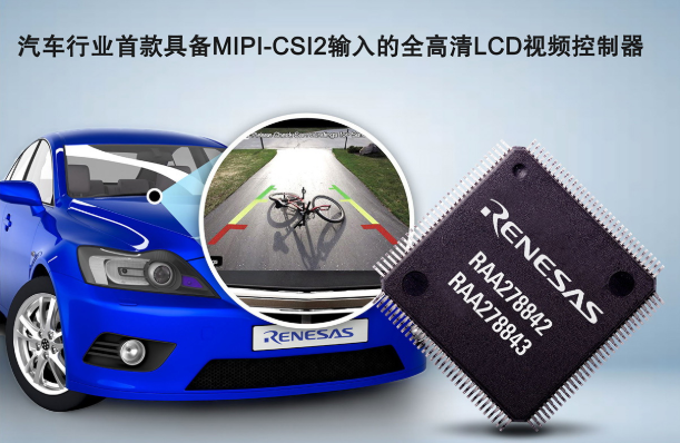 瑞萨电子推出新型全高清1080p LCD视频控制器