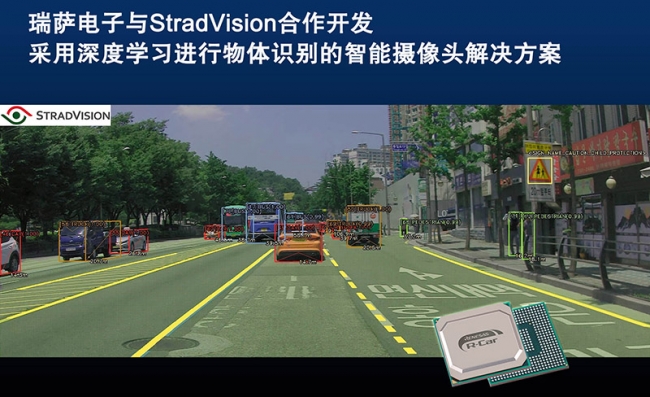 瑞萨电子与StradVision合作开发下一代ADAS智能摄像头