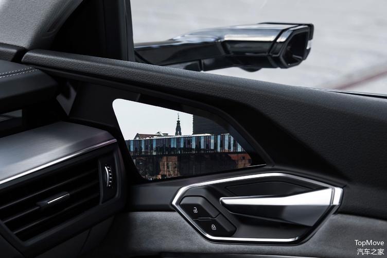 奥迪称 e-tron 虚拟后视镜可减少风阻系数 | cnet