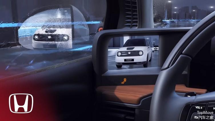 Honda E 后视镜屏幕在中控台两侧 | Digital Trends