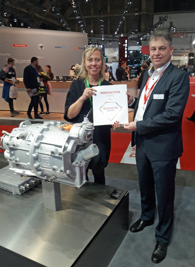 前瞻技术，采埃孚中央电驱动系统CeTrax