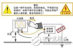 示波器测量市电的方法
