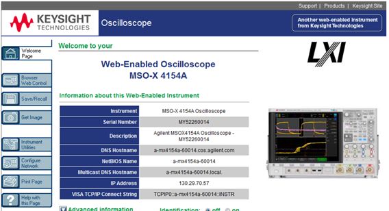 关于示波器远程控制之有线控制的分析和应用