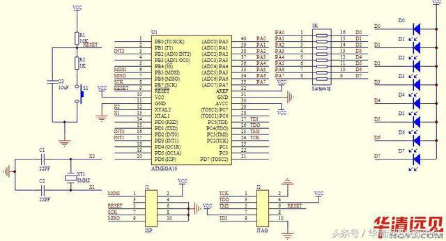 Atmega16单片机和51单片机有何区别？从软硬件两方面分析