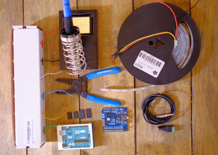 声控LED频谱分析仪的制作