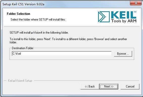 图1-3 “Folder Selection”对话框