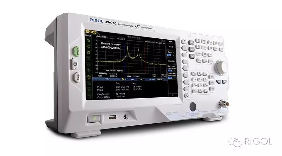 关于普源DSA700DSA815频谱分析仪的功能分析和介绍
