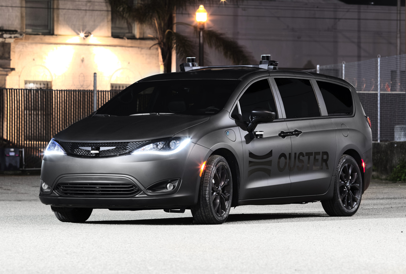 黑科技，前瞻技术，自动驾驶，Ouster,128线激光雷达传感器,自动驾驶激光雷达传感器