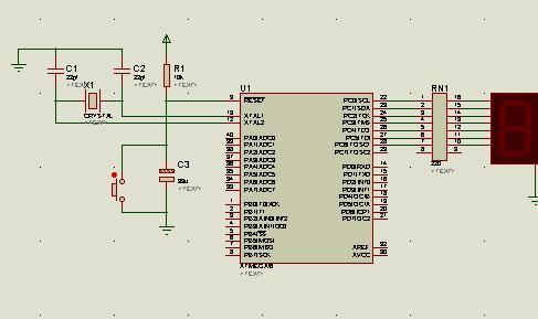 AVR单片机对数码管的控制设计
