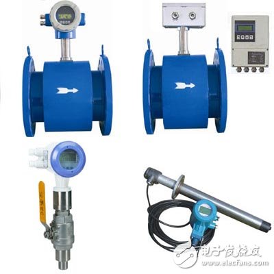 电磁流量计的工作原理及安装示意图