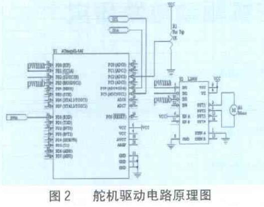 舵机驱动电路原理图_基于AVR单片机的舵机驱动电路详解