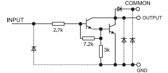 点击放大图片 图5 达林顿晶体管等效电路图
