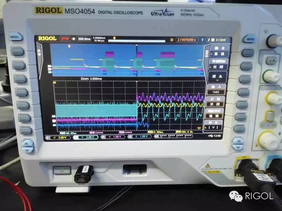 关于多路工控时序信号的测试和研究