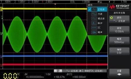 关于1000X示波器的性能分析和介绍
