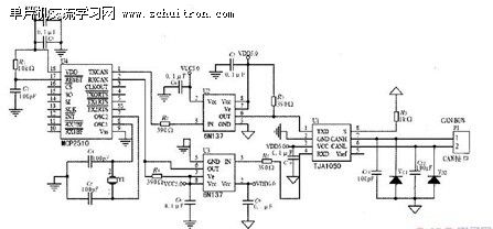图3：CAN模块电路