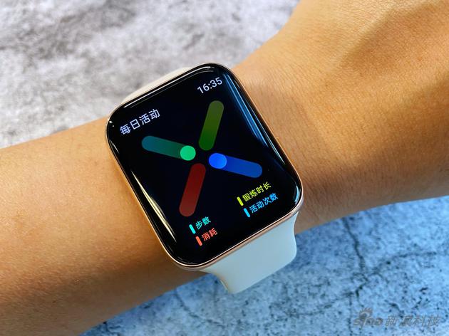 X形健身数据体现很直观，有潜力成为OPPO健康的标识