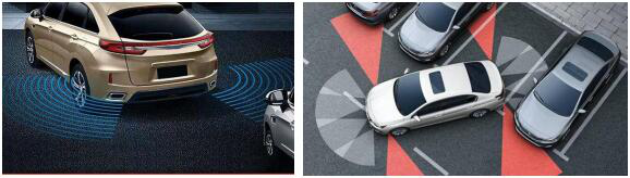 用于汽车泊车或者倒车时的安全辅助装置-c