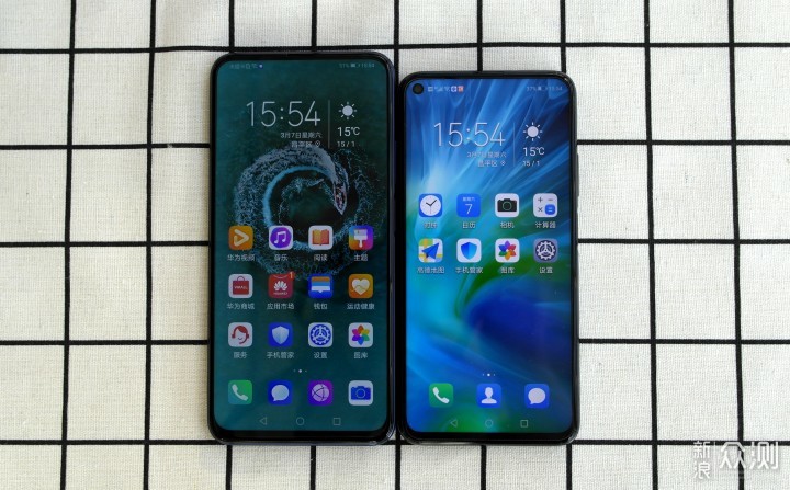 荣耀20S VS 9X ,360°无死角对比谁是最强中端_新浪众测