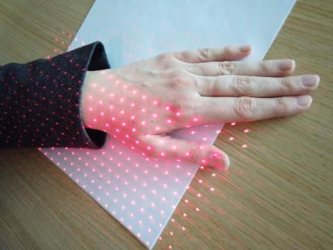 trinamiX reflection pattern