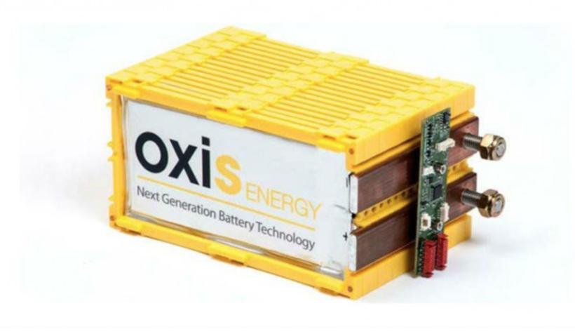 OXIS Energy,新款电池