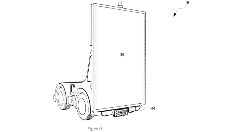 自动驾驶，自动驾驶汽车,自动驾驶电视,自动驾驶路边标志