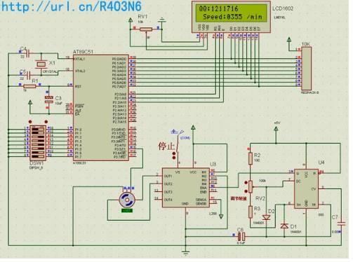 C51单片机在电机转速测量仿真系统中的设计