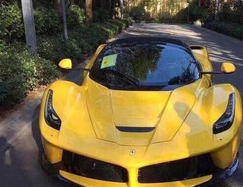 全国首台!法拉利LaFerrari国内交付,相当于布加迪加保时捷918的价