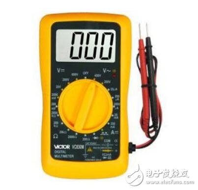 万用表代表什么数字_万用表是用来测量什么的_万用表使用方法图解