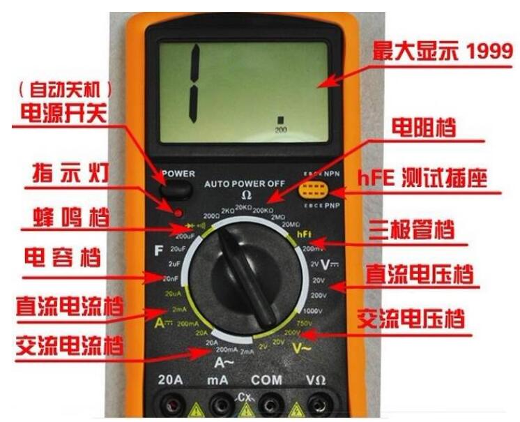 数字万用表如何选用