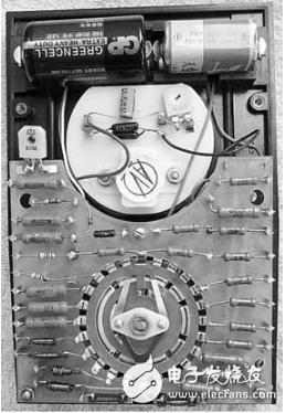 指针万用表内部结构图详解