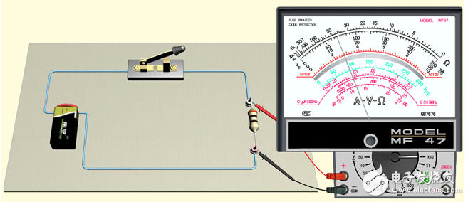 指针式万用表直流电压测量方法与步骤