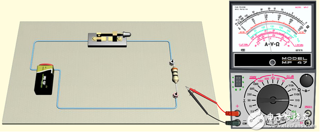指针式万用表直流电压测量方法与步骤