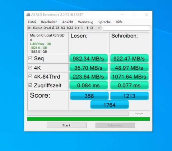 是时候添置一块大容量SSD了 英睿达X8