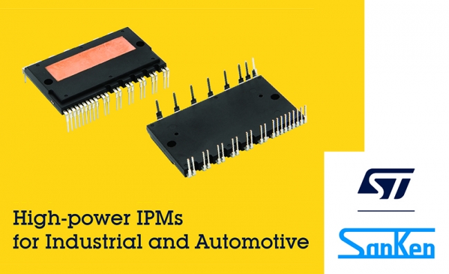 意法半导体和三垦宣布战略合作伙伴关系 联合开发高压工业应用和车规智能功率模块