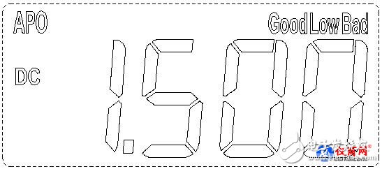 基于UT33B+数字万用表的电池电量测量