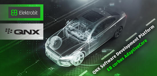 EB corbos AdaptiveCore 2 软件现已支持 BlackBerry QNX 软件开发平台 7.1®,用于构建基于高性能计算(HPC)的汽车架构